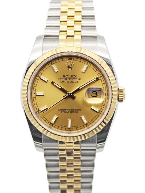 2 tone rolex with a steel band|rolex two tone datejust 36mm.